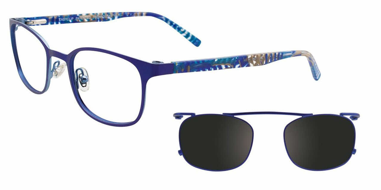 EasyClip EC445 With ClipOn Lens Eyeglasses