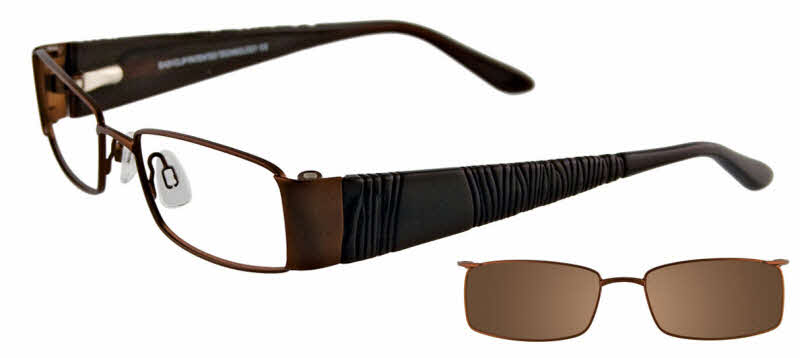 EasyClip EC215 With Magnetic Clip-On Lens Eyeglasses