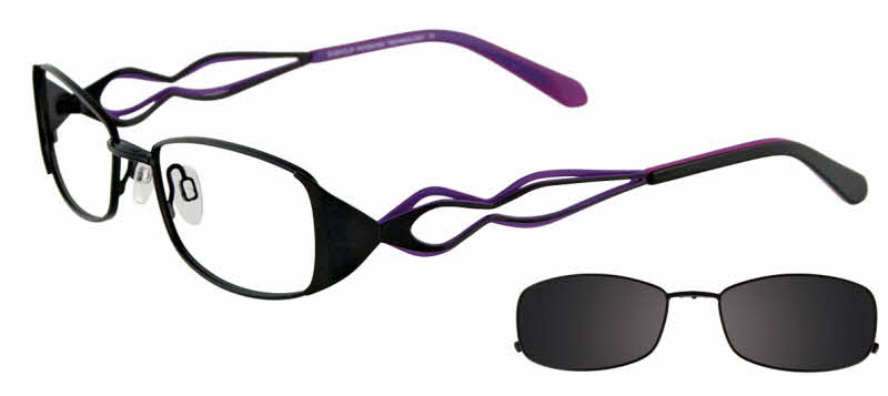 EasyClip EC225 With Magnetic Clip-On Lens Eyeglasses