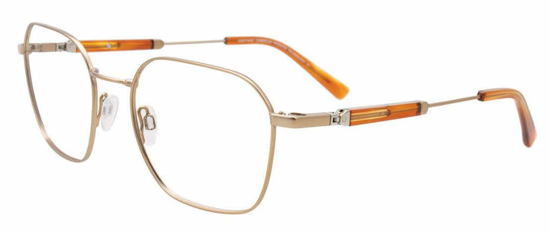 Easytwist N Clip CT283 With Magnetic Clip On Lens Men's Eyeglasses In Gold