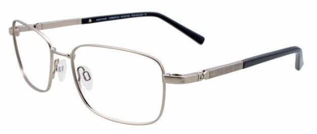 Easytwist N Clip CT237 With Magnetic Clip-On Lens Men's Eyeglasses In Silver