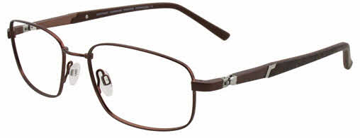 Easytwist ET955 No Clip-On Lens Men's Eyeglasses In Brown