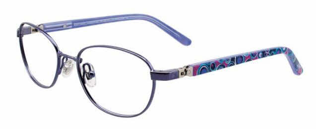 Easytwist Kids ET977 Kids No Clip-On Lens Eyeglasses In Purple