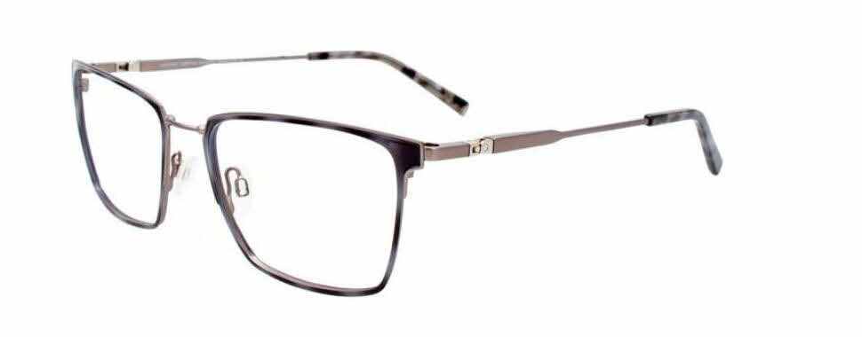 Easytwist N Clip CT273 With Magnetic Clip-On Lens Men's Eyeglasses In Black