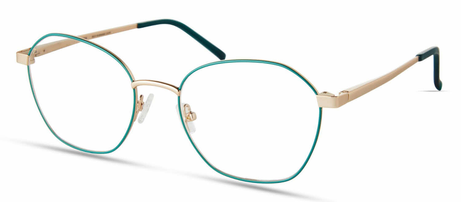 ECO Chia MAGD Aqua Eyeglasses Frames & Magnet Sun Clip On RXable NWT Revel Rafa w/Clip-On Blue Eyeglasses | Includes FREE Rx Lenses main image 2