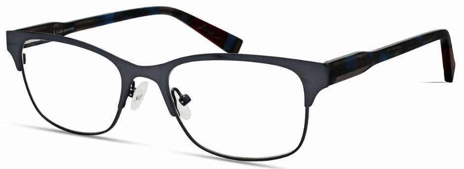 ED Ellen Degeneres O-16 Womens Eyeglasses in Blue 185$