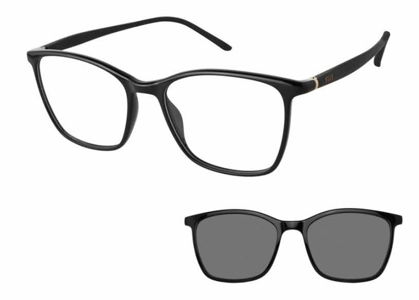 Elle EL 13542 with Clip On Lens Eyeglasses