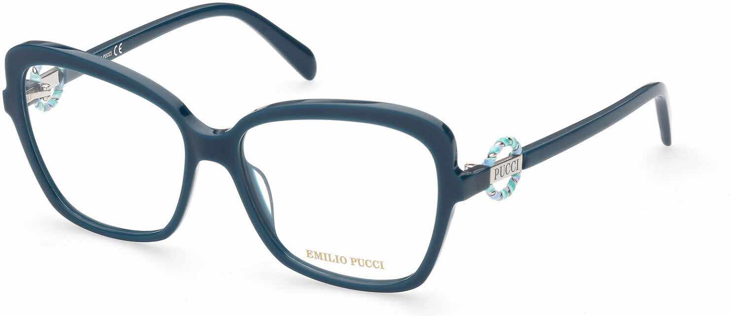 Emilio Pucci EP5175 Women's Eyeglasses In Blue