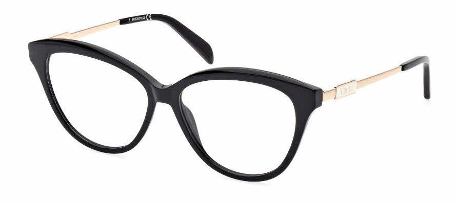 Emilio Pucci EP5211 Women's Eyeglasses In Black