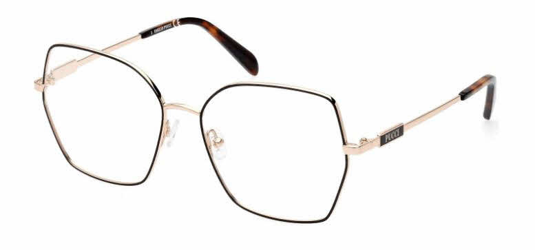 Emilio Pucci EP5213 Women's Eyeglasses In Black