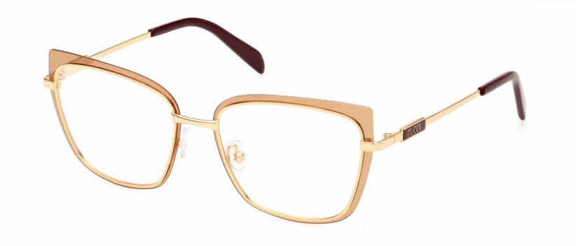 Emilio Pucci EP5219 Women's Eyeglasses In Gold