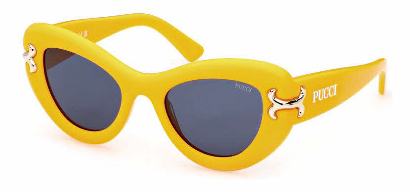 Emilio Pucci EP0212 Women's Sunglasses In Yellow