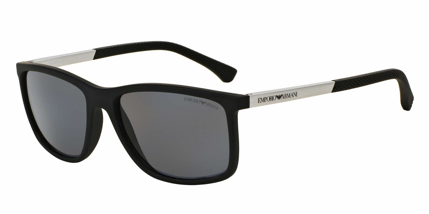 Emporio Armani EA4058 Men's Sunglasses In Black