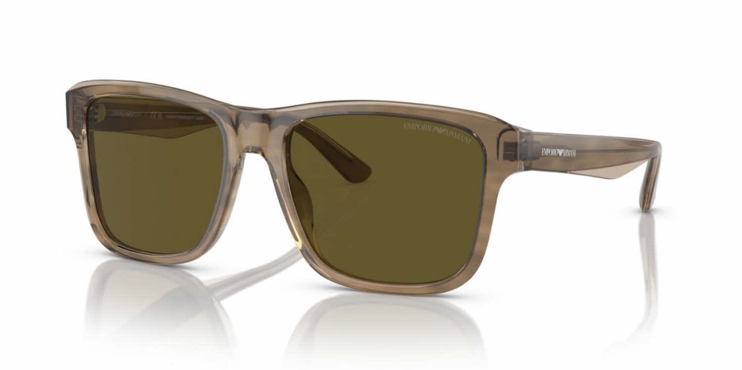 Emporio Armani EA4208 Men's Sunglasses In Brown