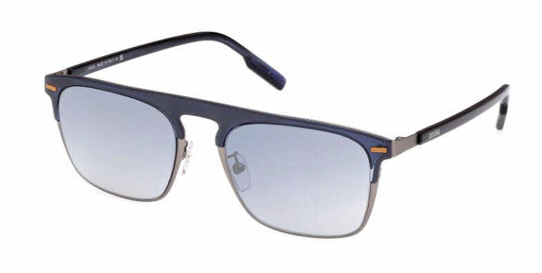 Ermenegildo Zegna EZ0216-H Men's Sunglasses In Blue
