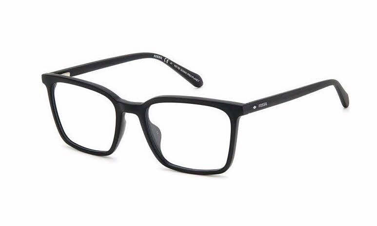 Occhiali Da Vista Uomo Fossil FOS 7169 - Colore Blu, Taglia 52, Astuccio Incluso
