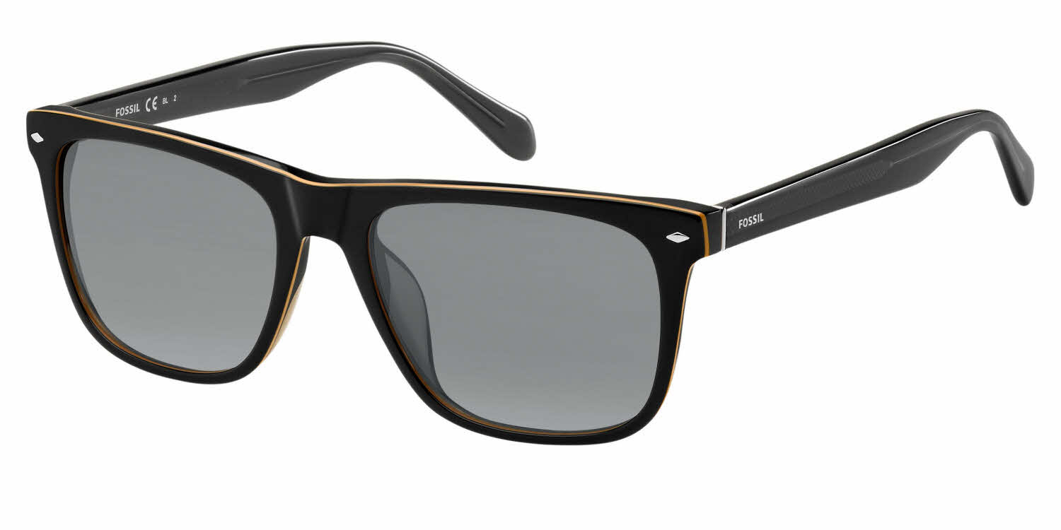 Fossil Fos 2062/S Men's Prescription Sunglasses In Black