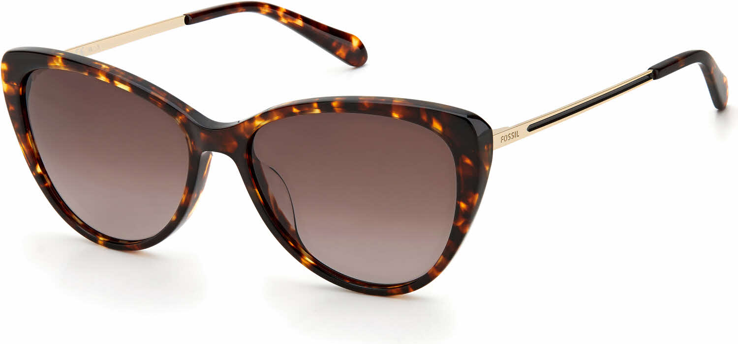 Fossil Fos 2114/G/S Women's Sunglasses In Brown