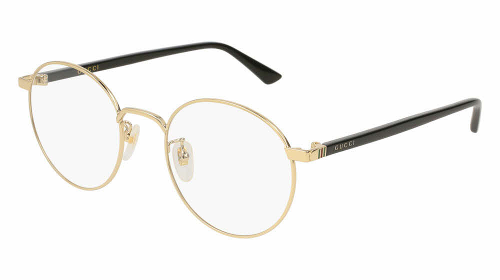 Gucci GG0297OK - Alternate Fit Eyeglasses In Gold