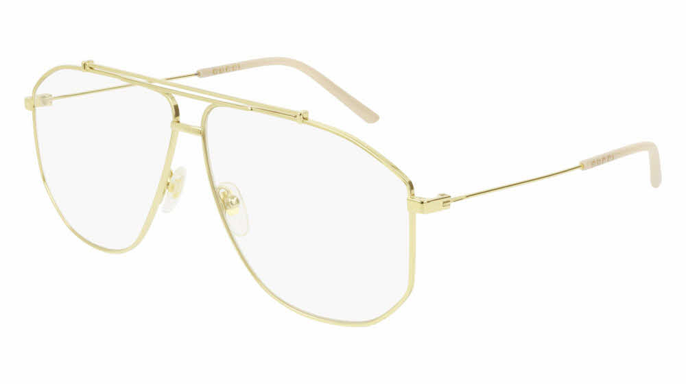 gucci gold frame reading glasses