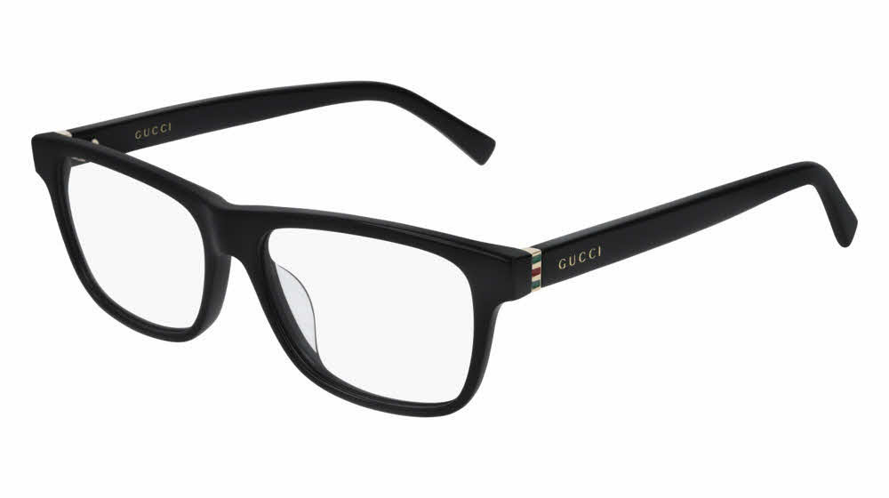 black gucci eyeglass frames