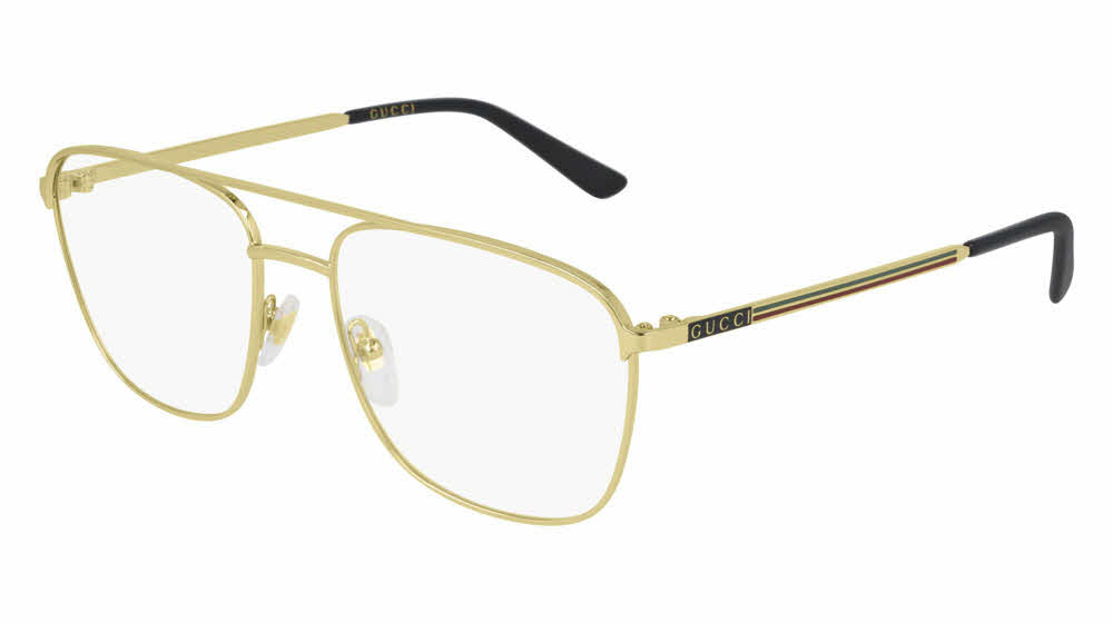 Gucci GG0833O Men's Eyeglasses In Gold