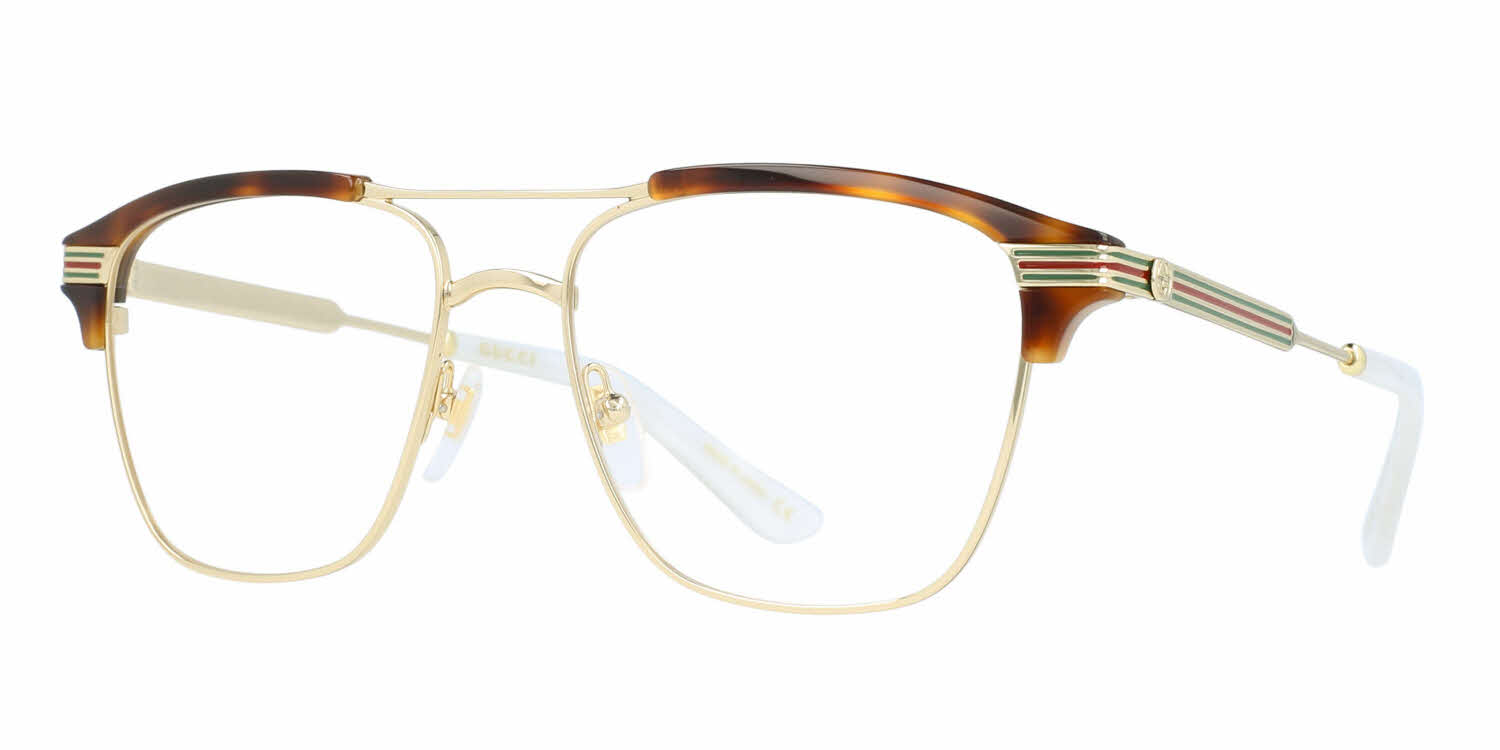 egetræ silke Våbenstilstand Gucci GG0241O Eyeglasses | FramesDirect.com