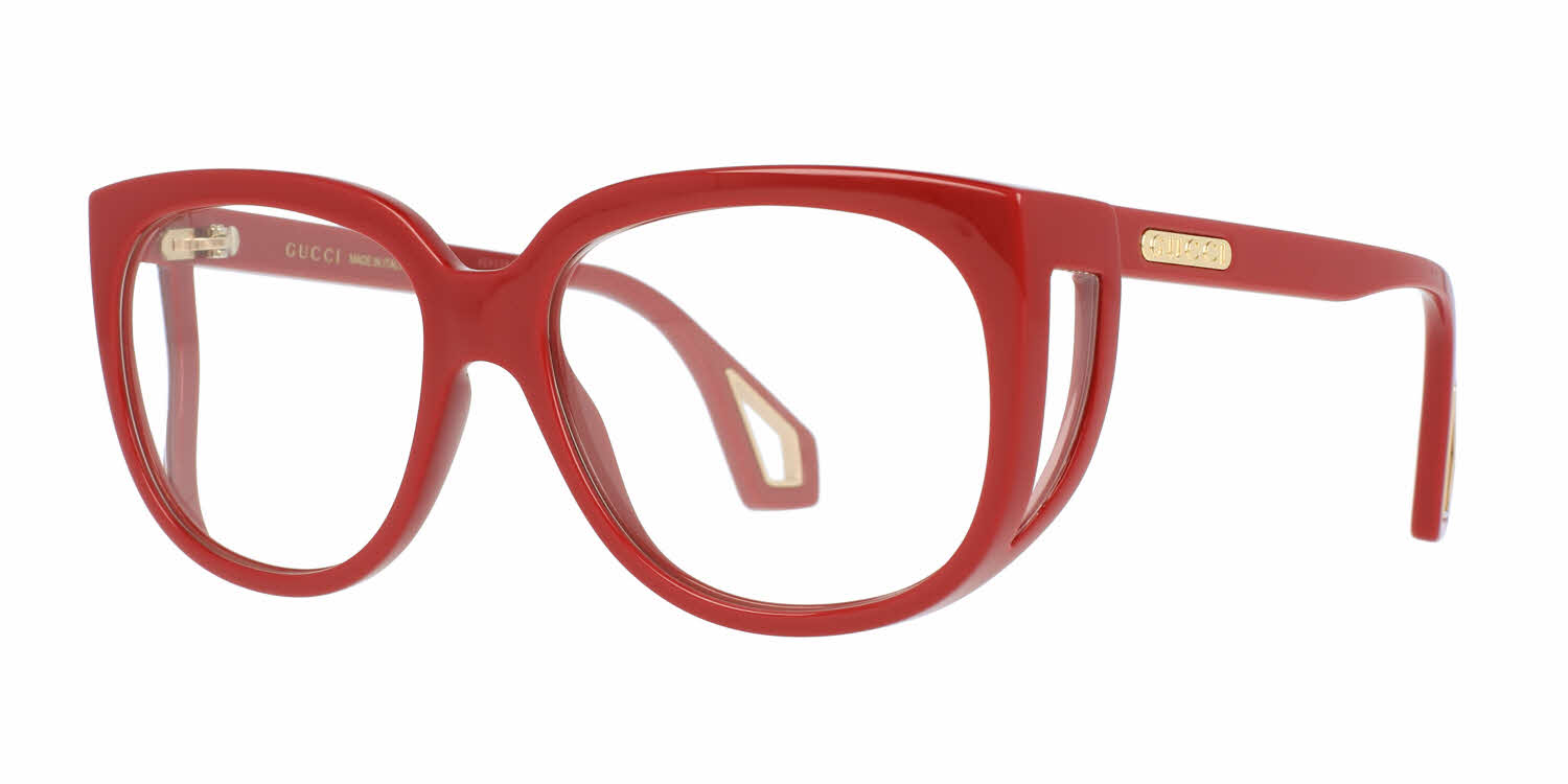 gucci red eyeglasses