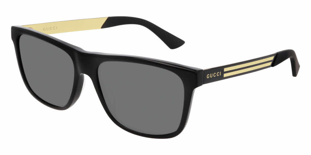 Gucci GG0687S Men's Prescription Sunglasses In Black