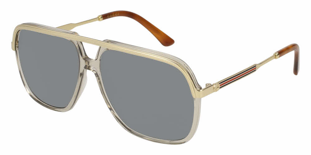 Gucci GG0200S Prescription Sunglasses In Brown