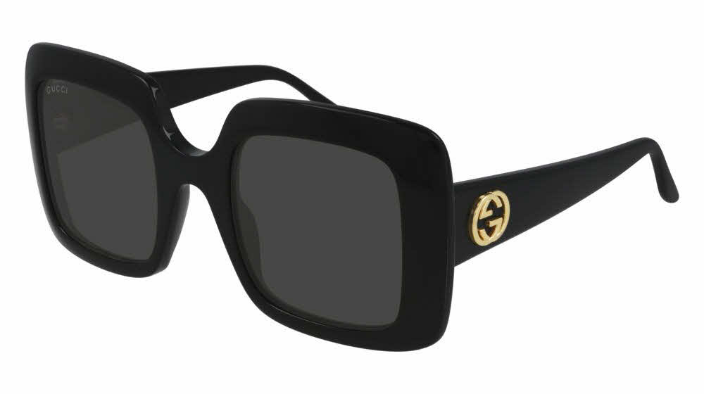 Visit Sunglasses Gucci GG0896S Shiny Black / Grey Lens (001) Image 1