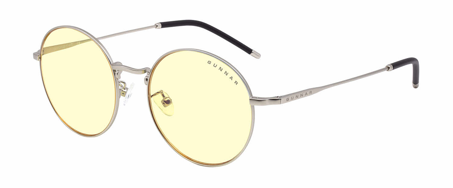 Gunnar Ellipse Eyeglasses in Silver 75$