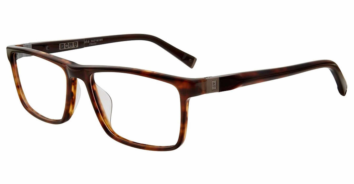 John Varvatos V404 Men's Eyeglasses In Brown