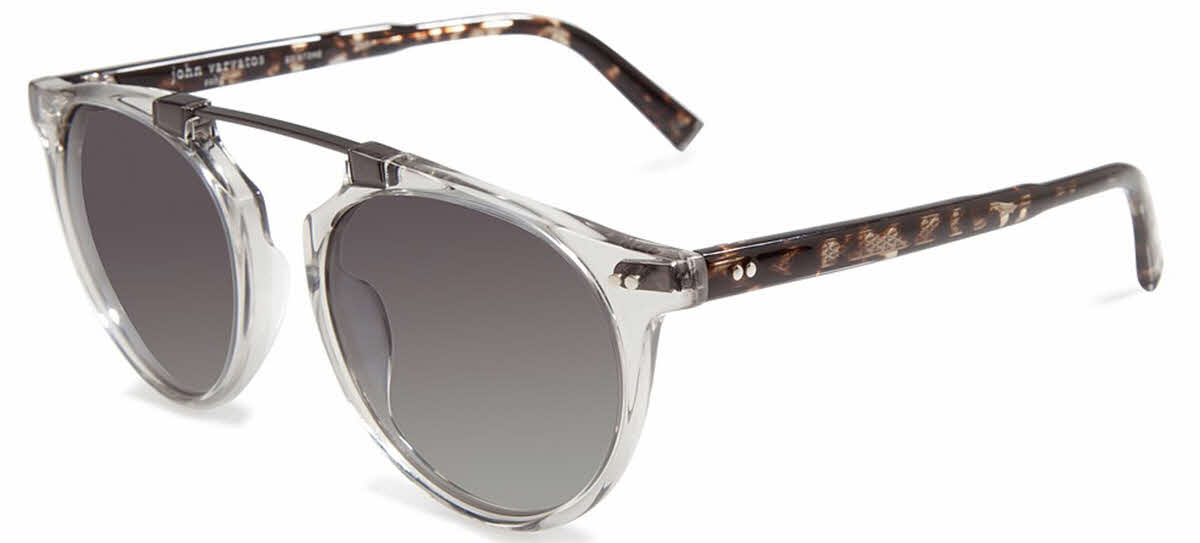 John Varvatos V602 Universal Fit-Polarized Sunglasses