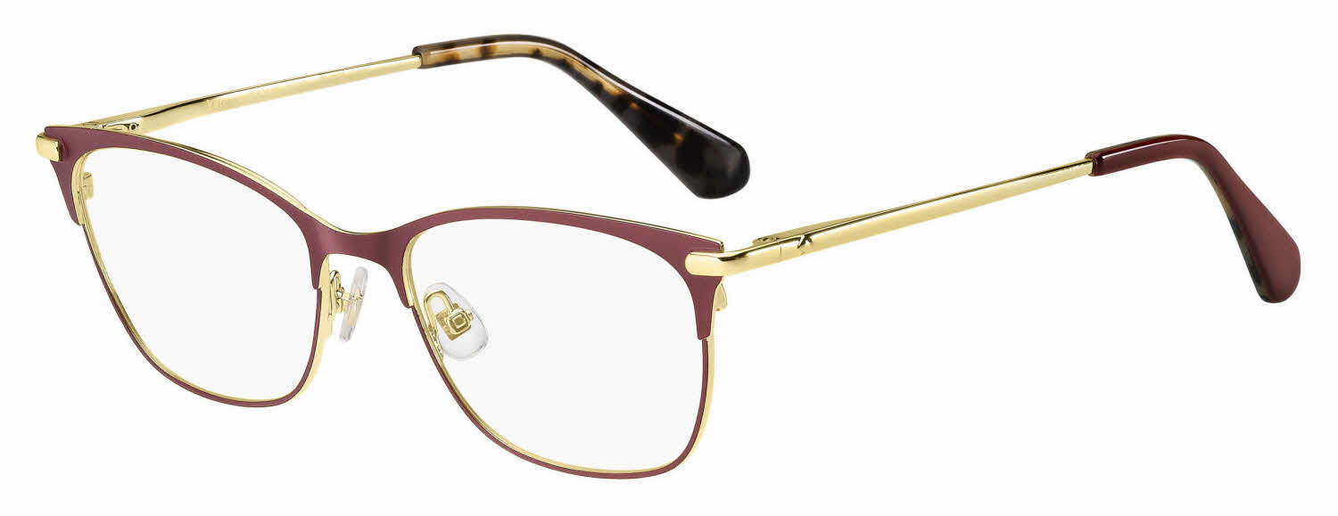 Kate Spade Bendall Women's Eyeglasses In Burgundy