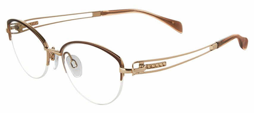 Line Art XL 2172 Women's Eyeglasses In Brown