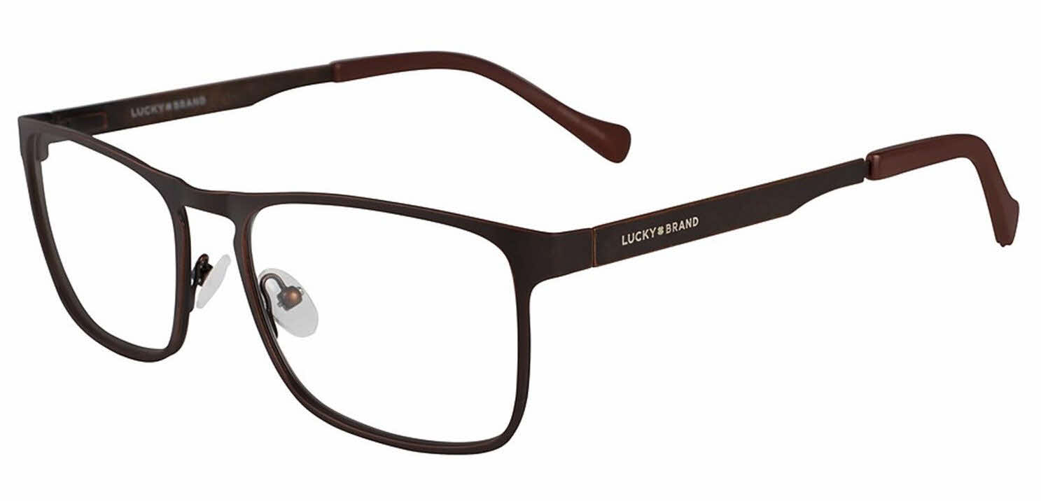 lucky brand eyeglasses d305 brown