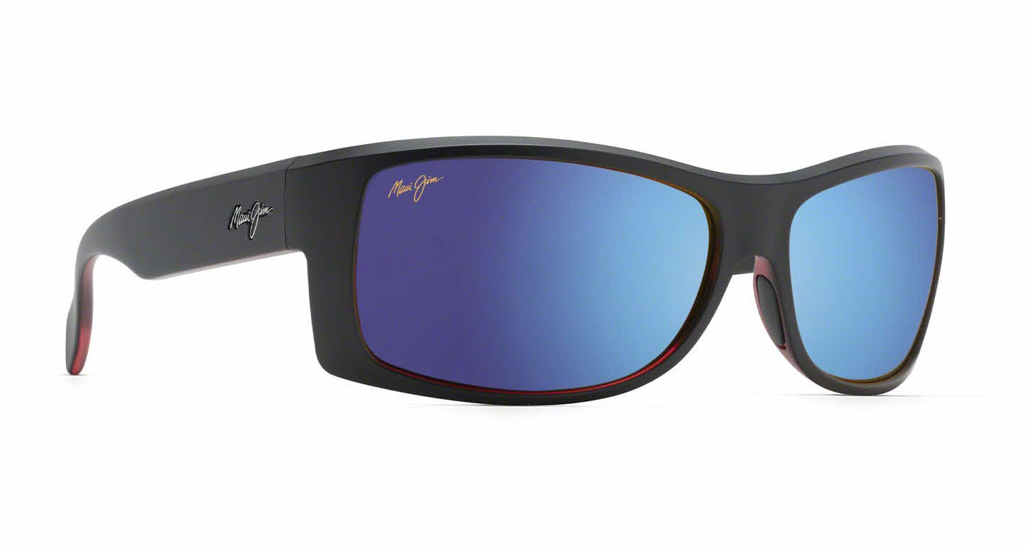 Maui Jim Equator-848 Men's Prescription Sunglasses In Black