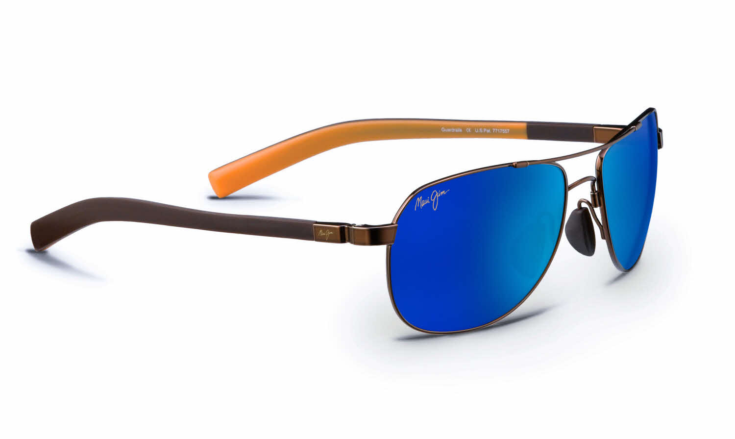 Maui Jim Guardrails-327 Prescription Sunglasses In Brown