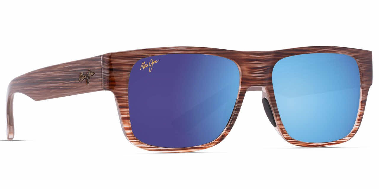 Maui Jim Keahi - 873 Prescription Sunglasses, In Brown Stripe