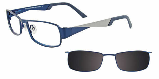 Manhattan Design Studio S3289 With Magnetic Clip-On Lens Eyeglasses