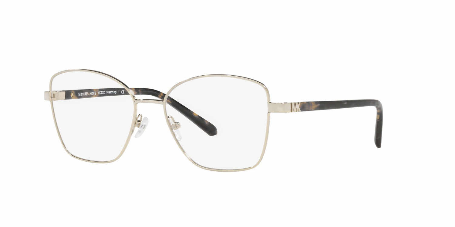 Michael Kors MK3052 - Strasbourg Women's Eyeglasses In Gold