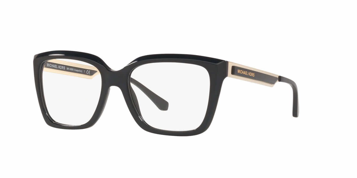 michael kors black frame glasses