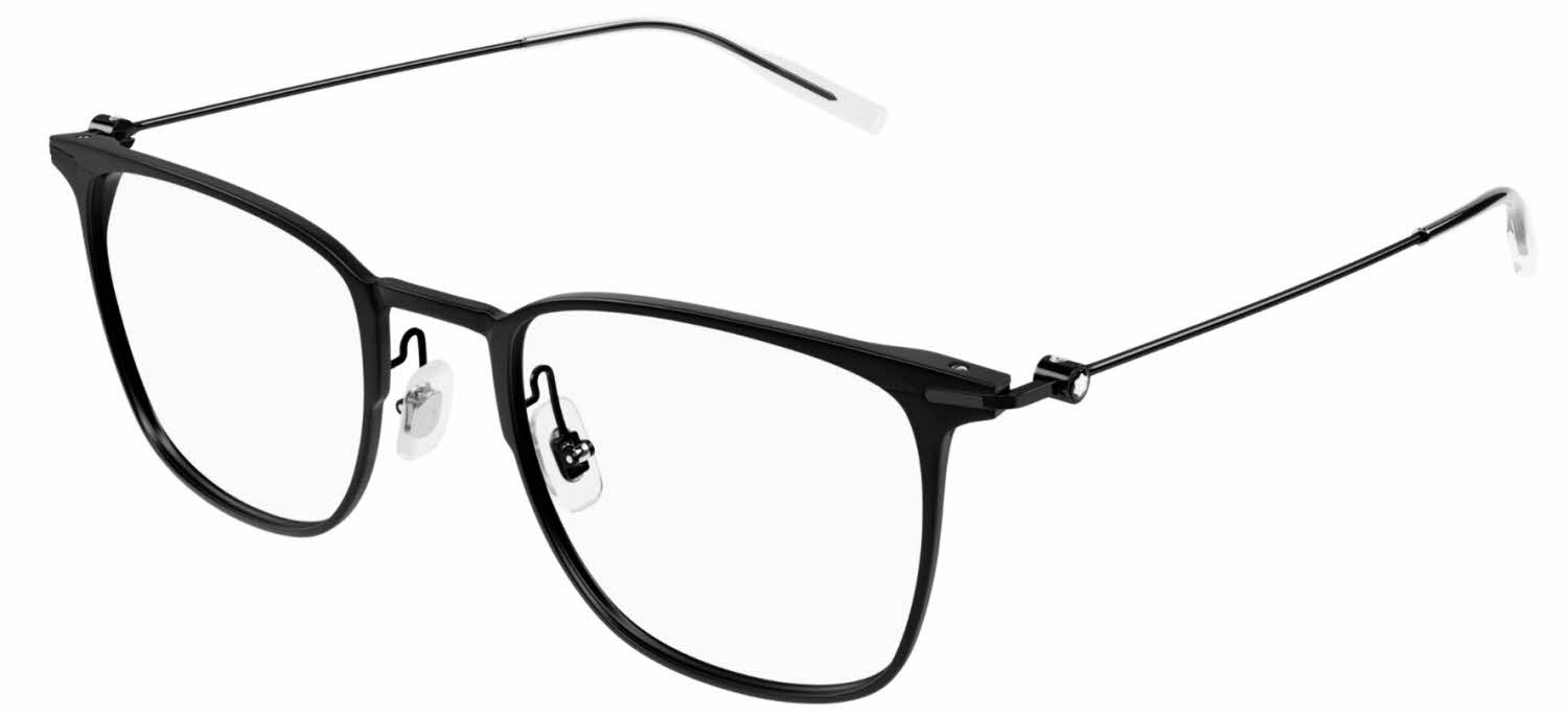Mont Blanc MB0356O Men's Eyeglasses in Black