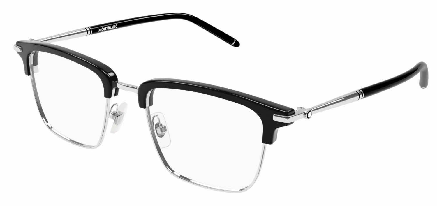 Mont Blanc MB0243O Men's Eyeglasses In Black