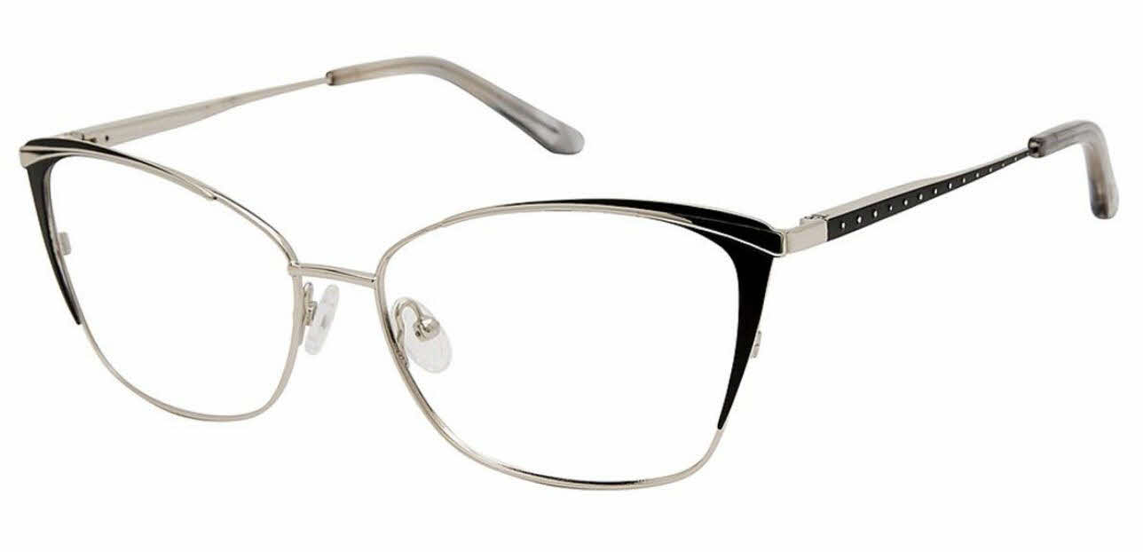 Nicole Miller Harman Womens Eyeglasses in Black 142$