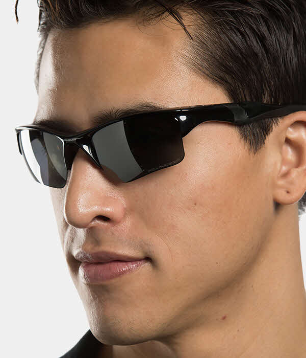 Oakley Half Jacket 2.0 XL Sunglasses Polished Black at CareOfCarl.com