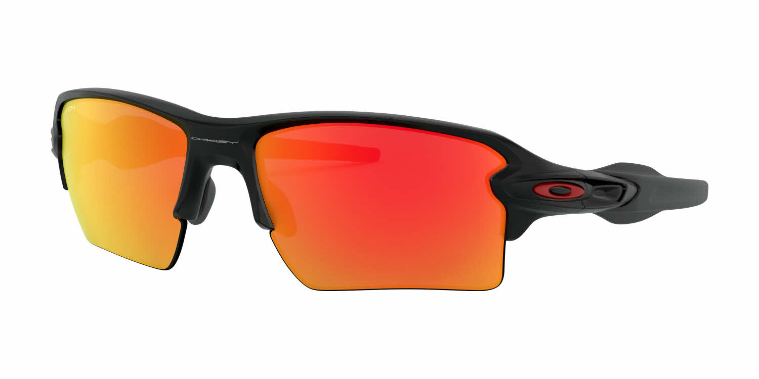 Flak Jacket® Black Iridium Lenses, Jet Black Frame Sunglasses | Oakley® US