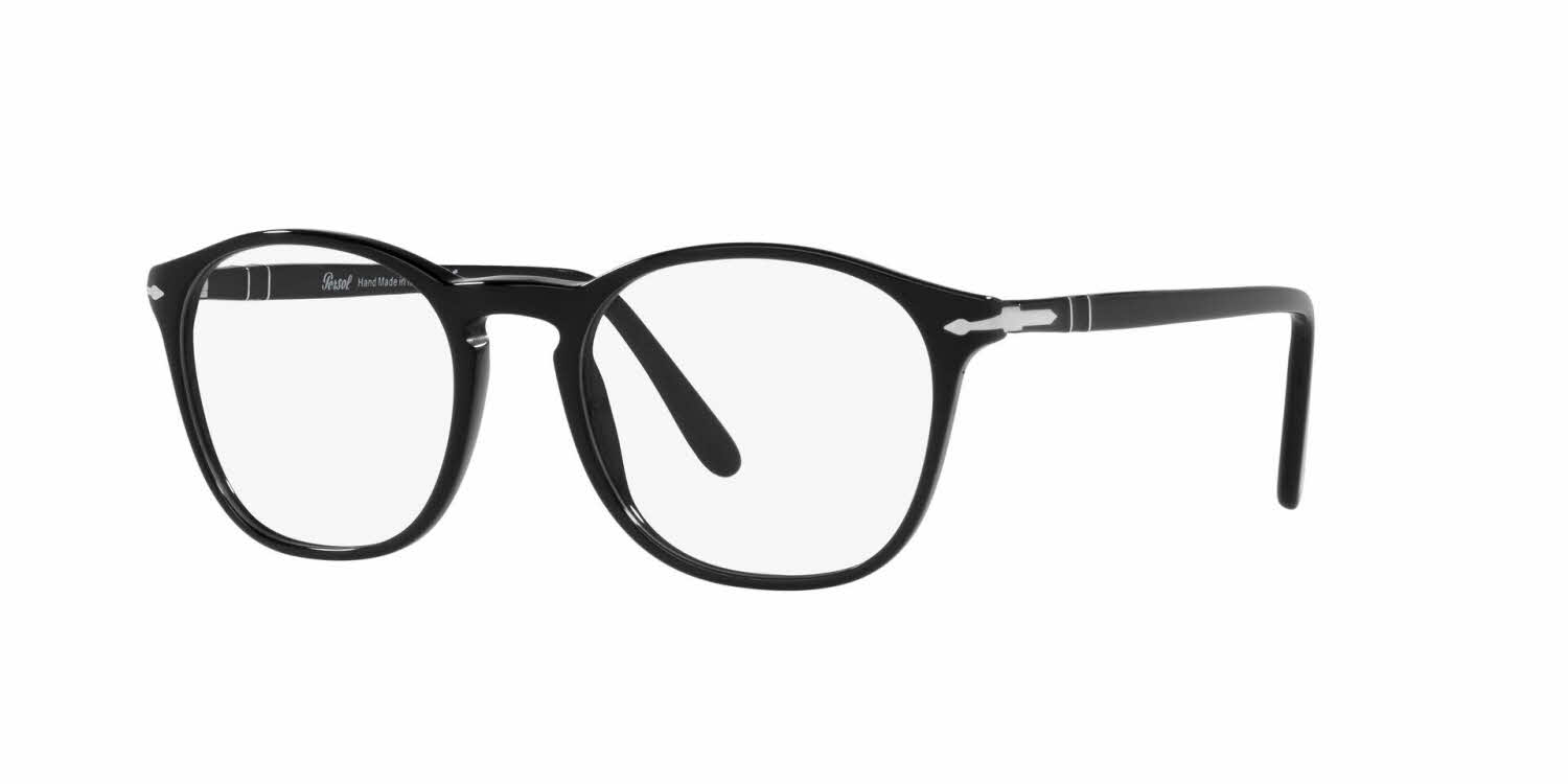 Persol PO3007V Men's Eyeglasses In Black