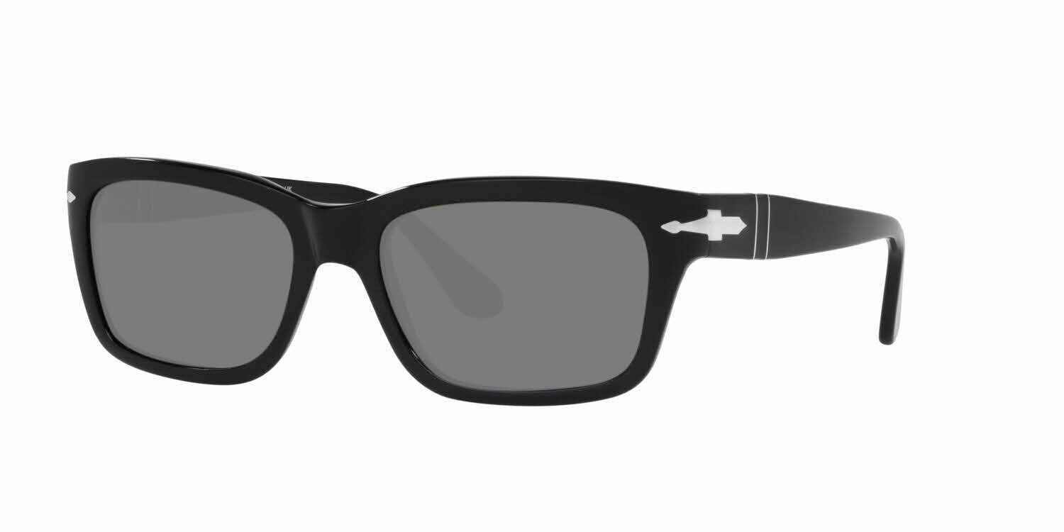 Persol PO3301S Men's Prescription Sunglasses, In Black